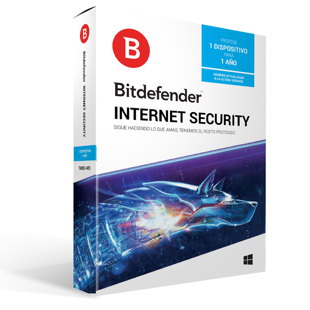 Antivirus BITDEFENDER TMBD-405 - 1 licencia, 1 Año(s) Antivirus BITDEFENDER TMBD-405 - 1 licencia, 1 Año(s)